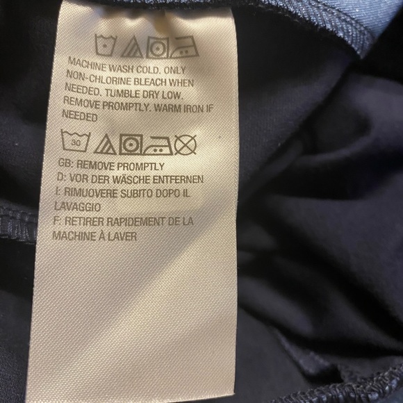 NWOT Women with Control shape enhancing pants, size medium tall in blue - Picture 4 of 7